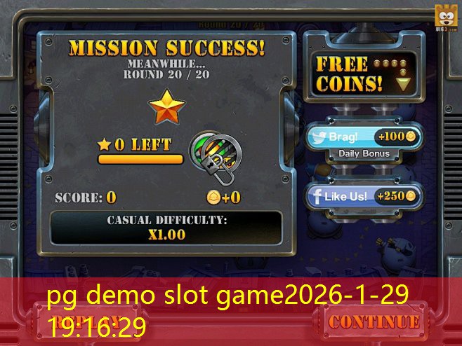 pg demo slot game